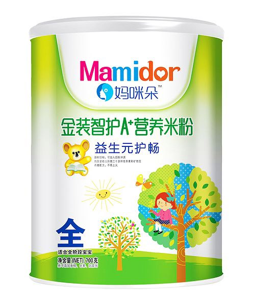 媽咪朵智護(hù)益生元護(hù)腸A+營(yíng)養(yǎng)米粉(聽(tīng)裝)