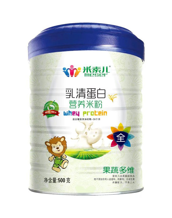 米素兒果蔬多維乳清蛋白營(yíng)養(yǎng)米粉