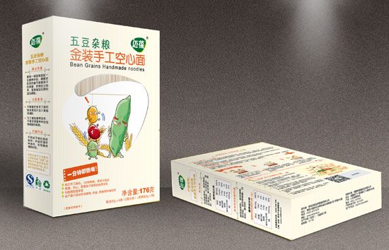 邁葆五谷雜糧金裝手工空心面