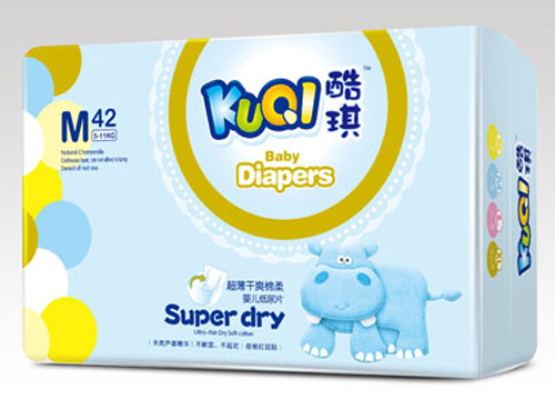 酷琪棉柔系列尿片M碼